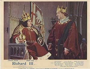 Ralph Richardson in Richard III Vintage 1955 Film Lobby Card