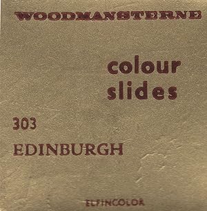 Edinburgh Military Sentry 8x Scottish Old Colour Slides