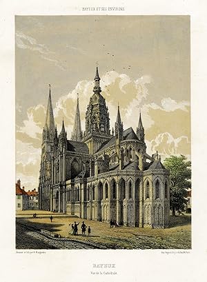 Bayeux, Vue de la Cathedrale