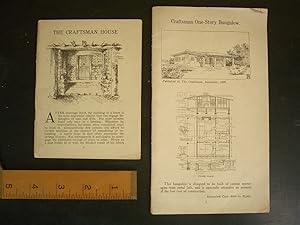 The Craftsman House [two booklets]