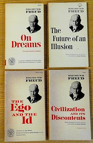 Four Sigmund Freud Titles: On Dreams; The Future of an Illusion; The Ego and the Id; Civilization...