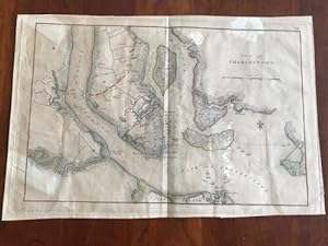1807 "Siege de Charlestown" (John Marshall), Charleston South Carolina Revolutionary War Map