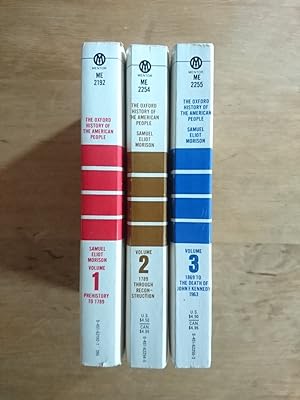 The Oxford History of the American People - 3 Volumes / 3 Bände