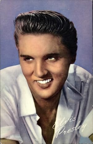 Ansichtskarte / Postkarte Sänger und Schauspieler Elvis Presley, Portrait