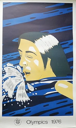 Alex Katz poster for Montreal Olympics, 1976