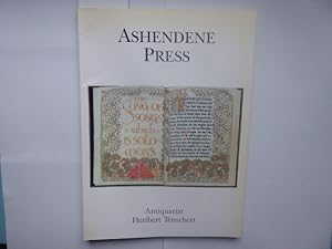 Charles H. St. Johns Hornby's Ashendene Press. Unikales Angebot aller 40 Bücher, die diese Presse...
