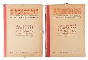 L'architecture et la Decoration dans L'Ancienne Egypte: Les Temples Memphites et Thebains des Ori...