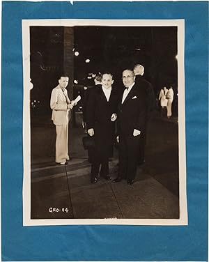 Original photograph of Darryl F. Zanuck and Louis B. Mayer, circa 1930s