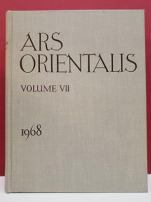 Ars Orientalis: The Arts of Islam and the East, Vol. VII