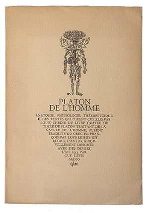De l'homme, Anatomie, Physiologie, Thérapeutique, Ces textes qui furent cueillis par Louis Chedid...