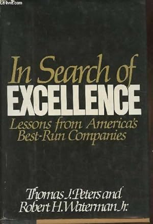 In search of excellence - Thomas J. Peters