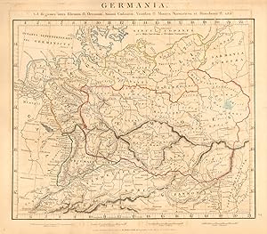 Germania vel Regiones intra Rhenum f1. Oceanum, Sinum Codanum, Vistulam f1. Montes Sarmaticos et ...