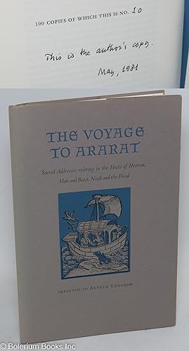 The voyage to Ararat: sacred addresses relating to the hosts of heaven, man and beast, Noah and T...