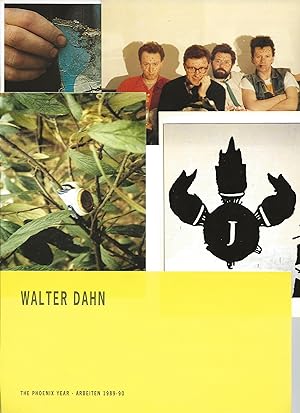 Walter Dahn - a collection of 9 invitations