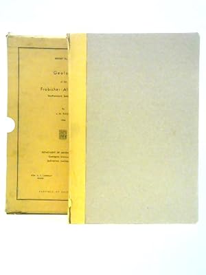 Geology of The Frobisher-Alida Beds Southeastern Saskatchewan, Report No. 104