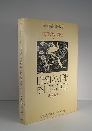 Dictionnaire de l'estampe en France 1830-1950