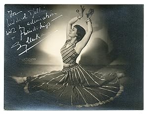 Original Photographic Portrait of French dancer Sylenka