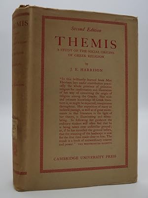 THEMIS. A STUDY OF THE SOCIAL ORIGINS OF GREEK RELIGION.