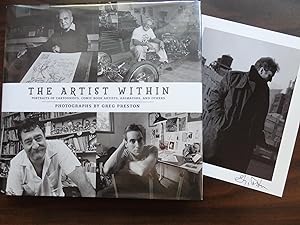 The Artist Within *Signed photo of Greg Preston laid in
