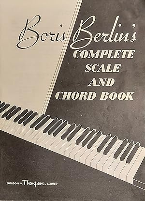 Boris Berlin's Complete Scale and Chord Book