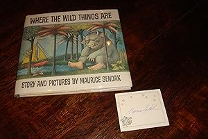 Where the Wild Things Are (first edition + loosely laid-in signed bookplate)