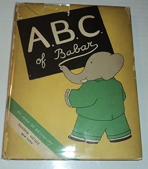 ABC OF BABAR. By Jean de Brunhoff.