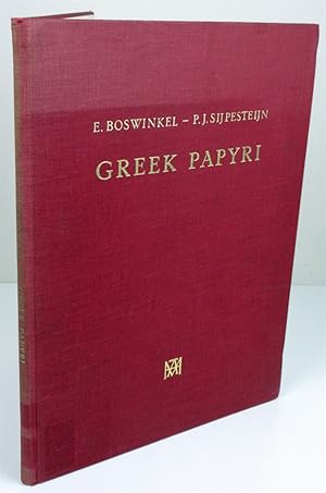 Greek Papyri, Ostraca and Mummy Labels