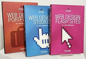 Web Design: Flash Sites. Web Design: Studios. Web Design: Portfolios. Lot de trois livres
