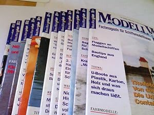 Konvolut: 12 Zeitschriften (von12) Modell Werft. Das führende Fachmagazin für Schiffsmodellbauer ...