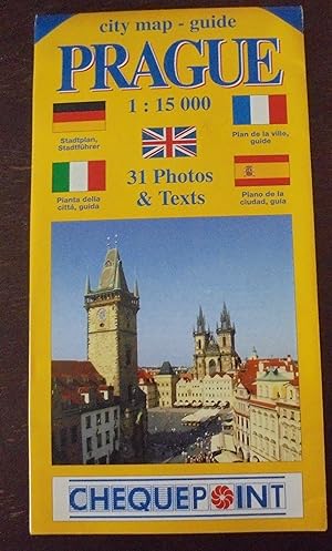 PRAGUE City map-guide 1: 15 000 - 31 Photos & Texts (deutsch, englisch, französisch, spanisch, it...