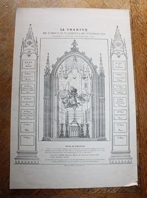 La Charité de St. Roch, de St. Adrien & de St. Sébastien fondée à Orival en l'année 1767.