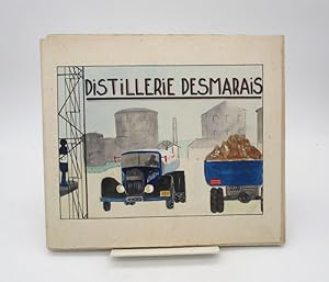 Distillerie Desmarais : maquette de plaquette informative