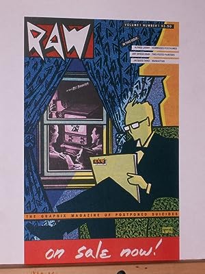Raw Magazine Promotional Poster