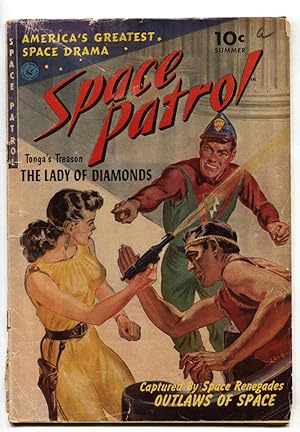 SPACE PATROL #1-1952-ZIFF DAVIS-NORMAN SAUNDERS-BERNIE KRIGSTEIN-G+