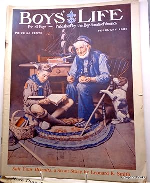 Boy's Life. Single issue for, February 1926. N. Rockwell Cover art. Advert for "Clothes Make The ...