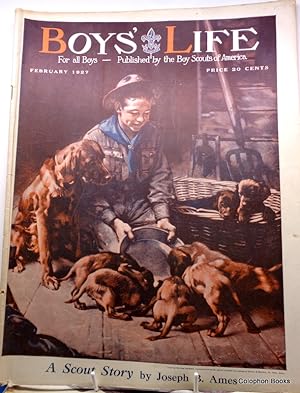 Boy's Life. Single issue for, February 1927. N. Rockwell Cover art.