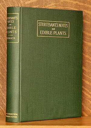 STURTEVANT'S NOTES ON EDIBLE PLANTS VOL. II