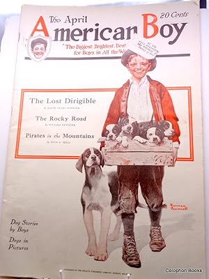 The American Boy. Single issue for April 1920 Volume 21 No 6. Norman Rockwell cover & Bicycle advert