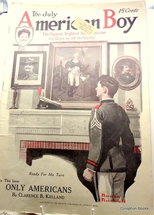 The American Boy. Single issue for April 1917 Volume 18 No 9. Norman Rockwell cover
