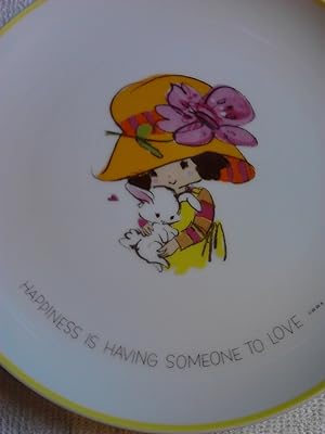 Vintage Mopsie Collector's Edition Plate: Happiness Is Having Someone To Love