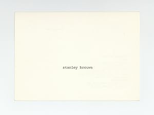 Exhibition postcard: stanley brouwn bei konrad fischer (14-31 December 1970)