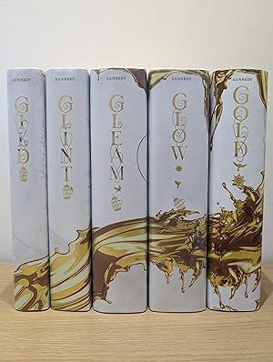 Gild, Glint, Gleam & Glow: The Plated Prisoner series 1-4 (Signed Edition with sprayed edges)