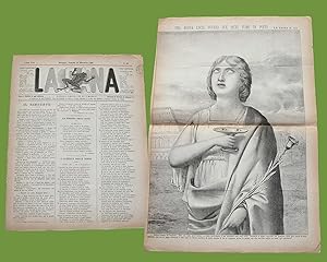 La Rana 10 Dicembre 1880 Giornale satirico Infelice Camera dei deputati Italia