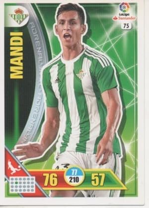 Cromo E002678: Trade Card Game Adrenalyn. Liga 2016-17, Mandi. Real Betis Balonpie