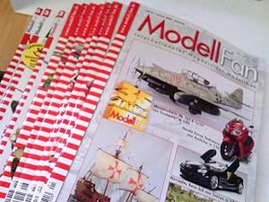 Konvolt: 10 Zeitschriften Modell Fan. Internationales Magazin für Modellbau 2009/2010/2011