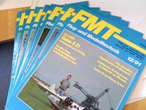 Konvolt: 7 Zeitschriften FMT Flug und Modelltechnik 1991