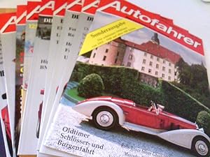 Konvolt: 9 Zeitschriften (div Jahrgänge) Autofahrer - Das exclusive Auto-Journal.