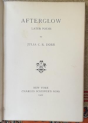 After Glow. Later Poems