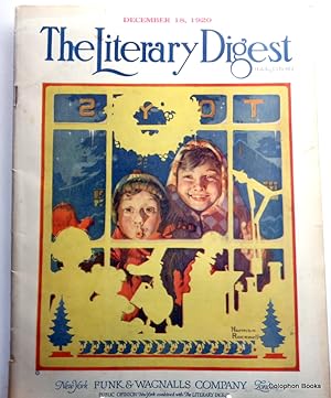 The Literary Digest. Single Issue for December 18th 1920. Vol 67, No 12.