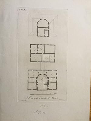'Plans, elevations, and sections, of noblemen and gentlemen's houses